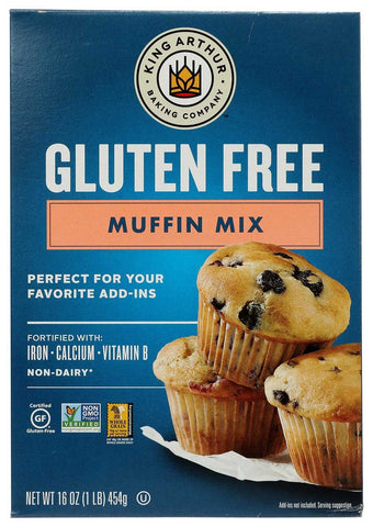 King Arthur Muffin Mix, 16 Ounce -- 6 per case.