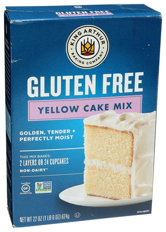 King Arthur Yellow Cake Mix, 22 Ounce -- 6 per case.