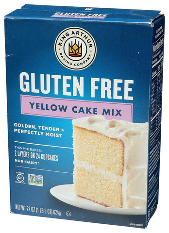 King Arthur Yellow Cake Mix, 22 Ounce -- 6 per case.