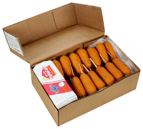 State Fair Batter Wrapped Franks on Stick Corn Dogs, 4.4 Ounce -- 48 per case