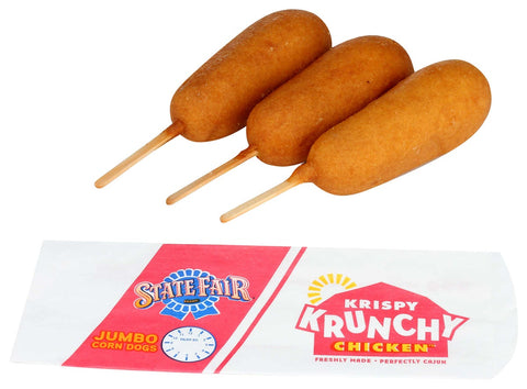 State Fair Batter Wrapped Franks on Stick Corn Dogs, 4.4 Ounce -- 48 per case