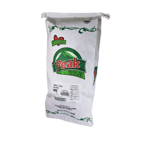 Trinidad Benham Small Peak Dry Red Beans, 25 Pound.