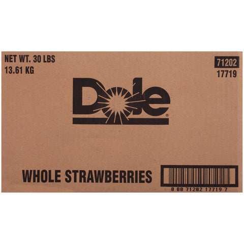 Dole Individual Quick Frozen Strawberry, 30 Pound.