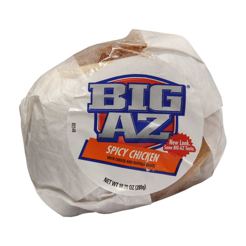 Advance Pierre Big Az Spicy Chicken Sandwich with Cheese, 10.2 Ounce -- 8 per case.
