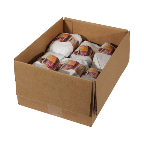 Advance Pierre Hot N Ready Barbecue Pork Rib Sandwich, 6.5 Ounce -- 12 per case.