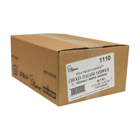 Advance Pierre Pizza Parlor Chicken Italiano Sandwich, 7.1 Ounce -- 12 per case.