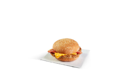Advance Pierre Jumbo Bacon Cheeseburger, 6 Ounce -- 12 per case.