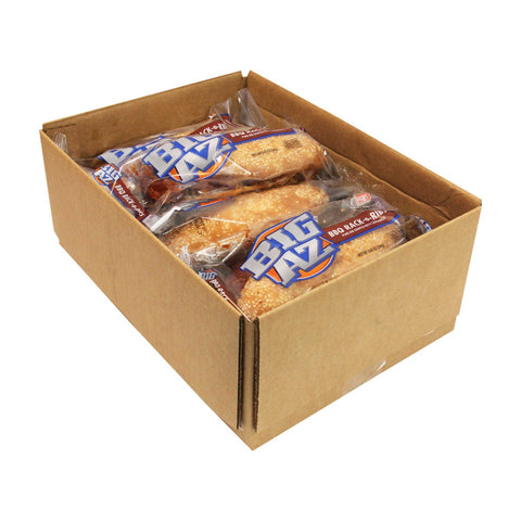 Advance Pierre Big Az Rack O Ribs Barbecue Pork Sandwich, 8.6 Ounce -- 8 per case.