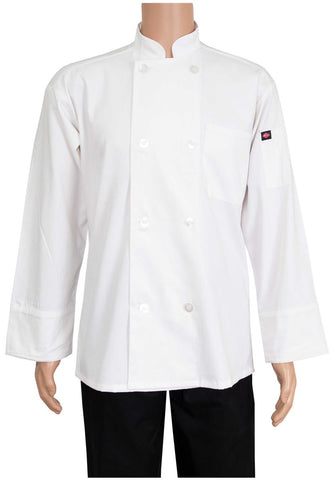 John Ritzenthaler White Extra Large 8 Button Chef Coat