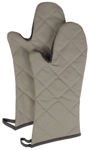 John Ritzenthaler Pyrotex Beige Elbow Length Oven Mitt -- 144 per case