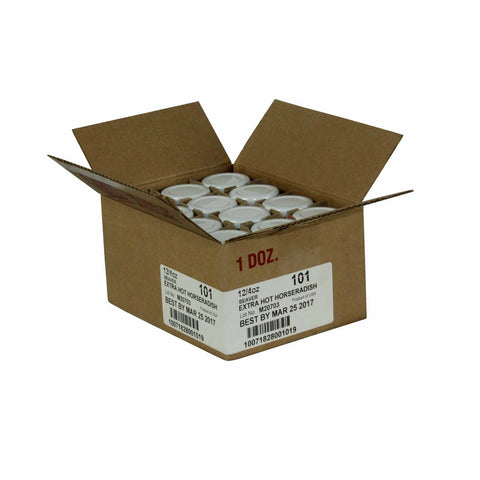 Beaver Extra Hot Horseradish Sauce, 4 Ounce -- 12 per case