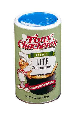 Tony Chacheres Creole Lite Seasoning, 8 Ounce -- 6 per case
