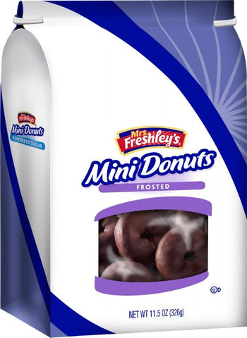 Mrs.Freshleys Chocolate Donut, 11 Ounce -- 12 per case.