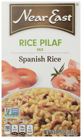 Near East Spanish Pilaf - 6.75 Oz Pack -- 12 Case