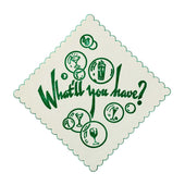 Royal 1 Color Green Beer Coaster -- 10000 per case.