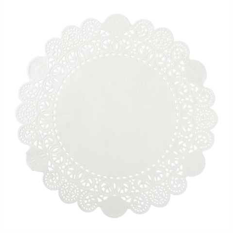 Royal Lace Doilie, 10 inch -- 5000 per case.
