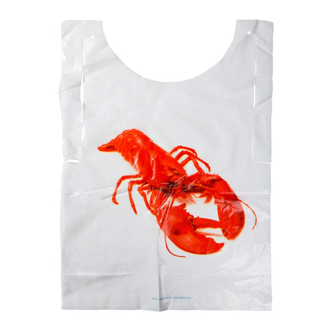 Royal Lobster Adult Poly Bib -- 2500 per case.