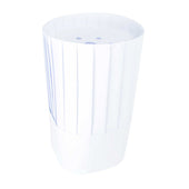 Royal Pleated Chef Hat with Comfort Band, 10 inch -- 24 per case.