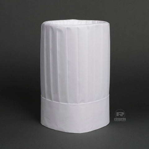 Royal Pleated Chef Hat, 12 inch -- 24 per case.