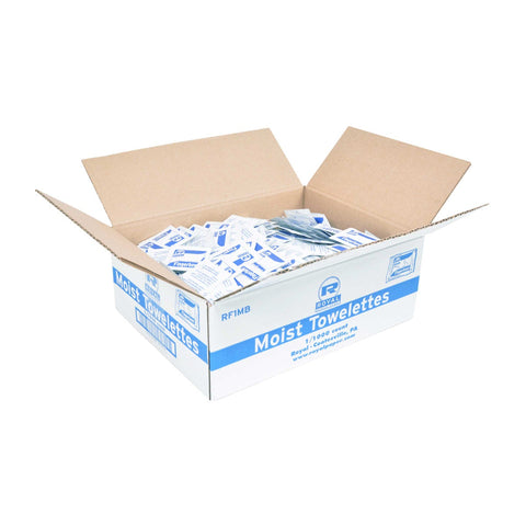 Royal Moist Towelettes, 1000 count per pack
