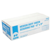 Royal Medium Duty Green Scouring Pad -- 60 per case.