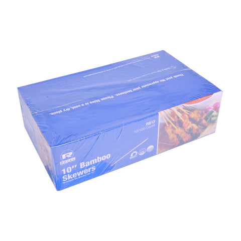 Royal Bamboo Skewer, 100 count per pack -- 120 per case.