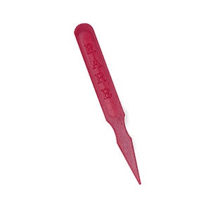 Royal Plastic Red Rare Steak Marker -- 5000 per case.