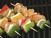 Royal 4 inch Bamboo Skewer - 100 count per pack -- 192 packs per case
