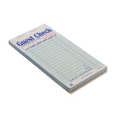 Royal Green Booked 2 Part 17 Lines Cabonless Guest Check Board -- 50 per case.