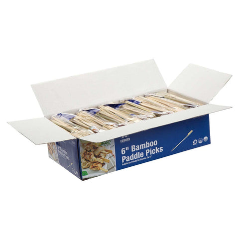 Royal Bamboo Paddle Pick, 6 inch -- 1000 per case.
