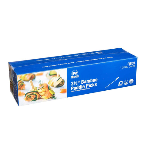 Royal Bamboo Paddle Pick, 3.5 inch -- 1000 per case.