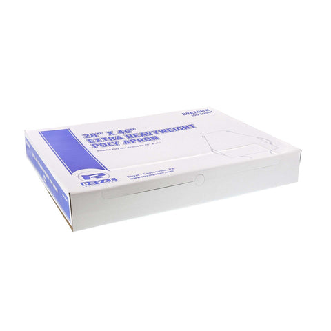 Royal 1.77 Mil Polyethylene Apron, 28 x 46 inch -- 500 per case.