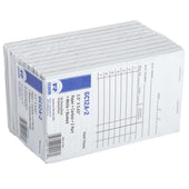 Royal White Booked 2 Part 13 Lines Carbon Sales Book Paper -- 100 per case.