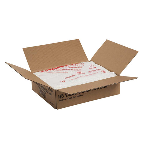 Royal Microns Thank You Bag, 775 count per pack.