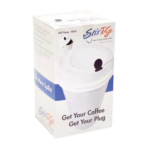 Royal Black Circle Beverage Plug, 400 count per pack -- 5 per case.