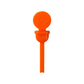 Royal Orange Circle Beverage Plug -- 2000 per case.