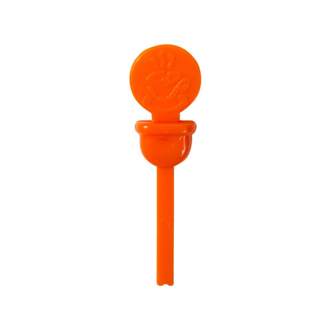 Royal Orange Circle Beverage Plug -- 2000 per case.