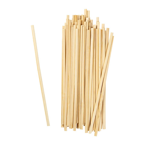Royal Bamboo 7 inch Coffee Stirrers, 500 count per pack -- 10 per case.