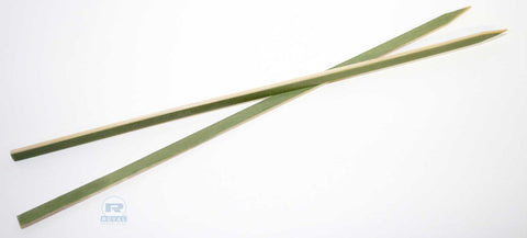 Royal Flat Bamboo Skewers, 500 count per pack -- 36 per case.