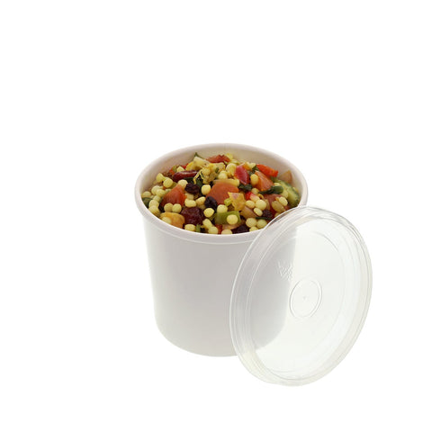 Royal Polypropylene Vented Food Container Lid, 12 Ounce -- 500 per case.