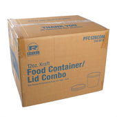 Royal Kraft Paper Food Container, 12 Ounce -- 500 per case.