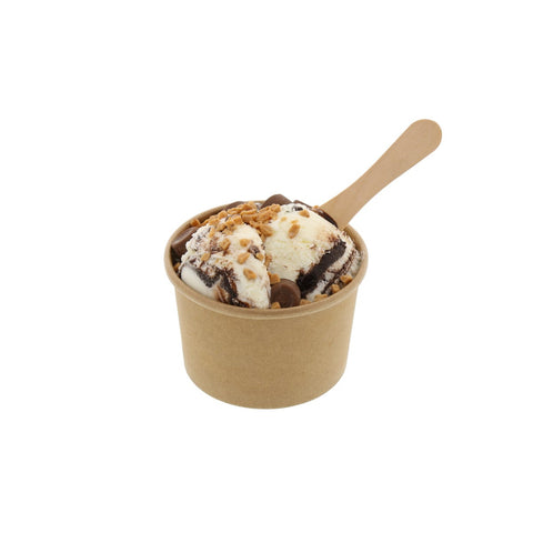 Royal Kraft Paper Food Container, 8 Ounce -- 500 per case.