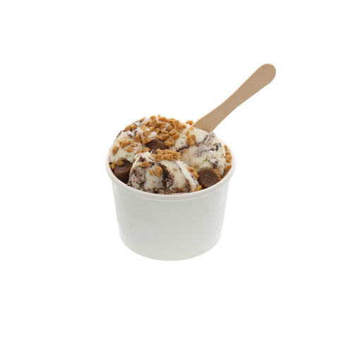 Royal White Paper Food Container, 8 Ounce -- 500 per case.