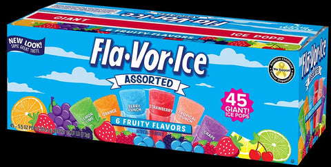 Flavor Ice Freezer Bar, 5.5 Ounce -- 45 per case
