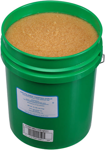 Polaner Chopped Garlic, 5 Gallon.