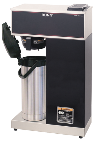 Bunn Black Pourover Airpot Coffee Brewer, 26.6 x 8.7 x 15.9 inch