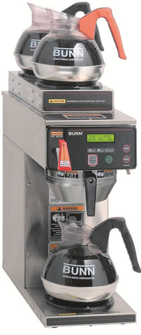 Bunn Axiom 12 Cup Automatic Coffee Brewer with 3 Warmers, 18.9 x 8.4 x 22.1 inch