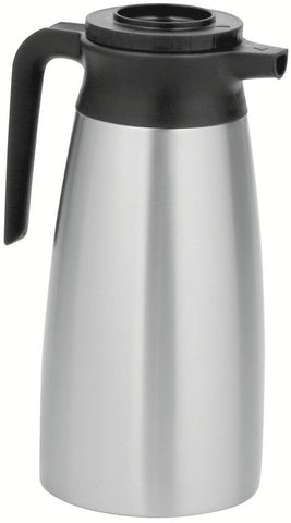 Bunn Stainless Steel Tall Thermal Pitcher - Single Pack, 1.9 Liter