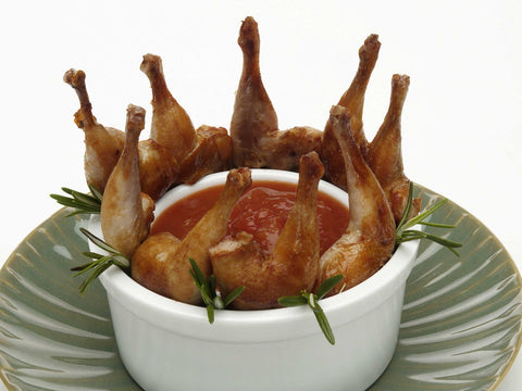 Manchester Farms Nom Quail Leg -- 150 per case.