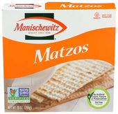 Manischewitz Unsalted Matzo, 10 Ounce -- 12 per case.